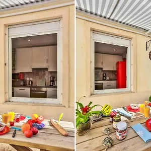 Le Refuge Avec Terrasse Et Jardin, En Plein Centre-ville, Gare 5 Minutes A Pieds Appartamento